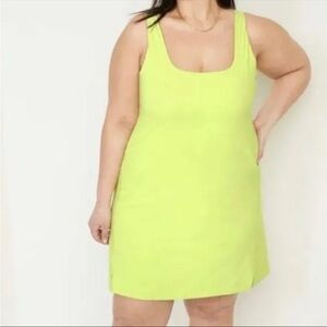 NWOT Old Navy PowerSoft Square Neck Sleeveless Tennis Active Dress